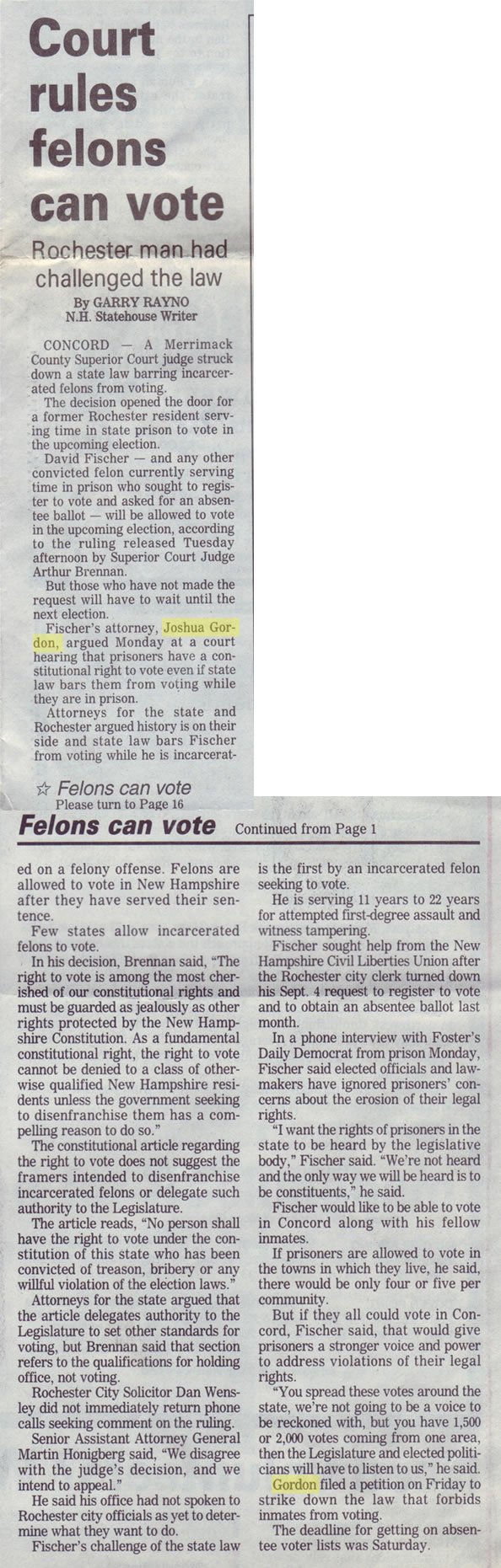 Court rules felons can vote